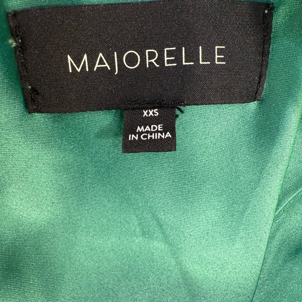 MAJORELLE Green Bodycon Mini Dress – XXS or 00 - Picture 3 of 6